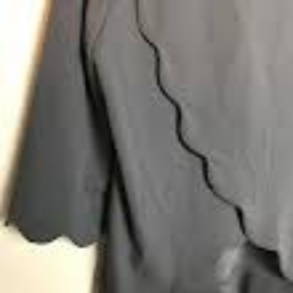 ANDREA By Unit Women’s Wave Side Grey Blouse Small - Picture 3 of 3